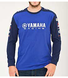 Yamaha on-road motorcycle yamaha racing sponsor long sleeve t-shirt