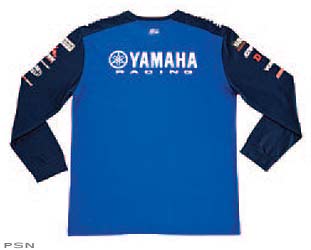 Yamaha on-road motorcycle yamaha racing sponsor long sleeve t-shirt