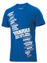 Yamaha on-road motorcycle yamaha road race champions t-shirt