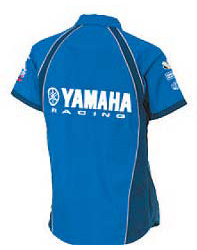 Yamaha on-road motorcycle womens race pit shirt