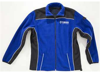 Yamaha on-road motorcycle womens yamaha racing polar fleece jacket