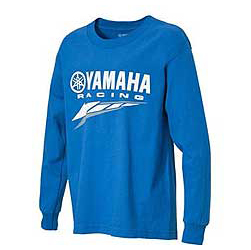 Yamaha on-road motorcycle youth yamaha racing long sleeve t-shirt