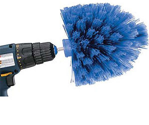 Yamaha on-road motorcycle power brush