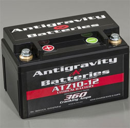 Yamaha on-road motorcycle antigravity atz10-12 lithium-iron battery