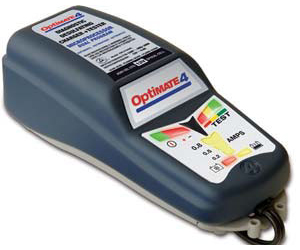 Yamaha on-road motorcycle tecmate optimate 4 dp battery charger