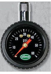 Yamaha on-road motorcycle slime mini-magnetic dial tire pressure gauge