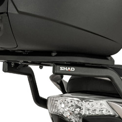 Yamaha on-road motorcycle shad top case mounts