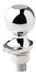 Yamaha on-road motorcycle master lock chrome steel hitch ball 2