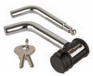 Yamaha on-road motorcycle master lock chrome swivel 1/2