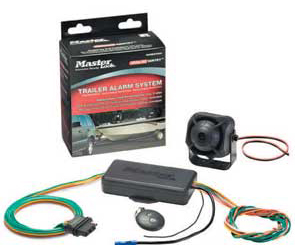 Yamaha on-road motorcycle master lock trailer alarm system