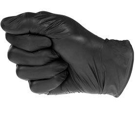 Yamaha on-road motorcycle nitrile disposable mechanics gloves