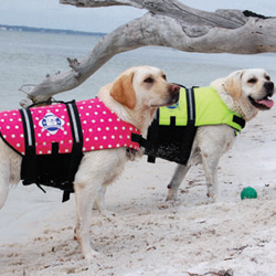 Yamaha marine rigging & parts designer doggy life jacket by paws aboard