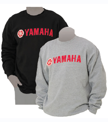 Yamaha marine rigging & parts yamaha red logo crewneck sweatshirt