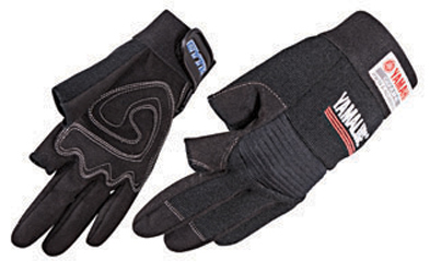 Yamaha marine rigging & parts yamalube fingerless mechanics safety gloves