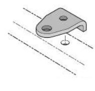 Yamaha marine rigging & parts steering hooks