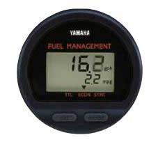 Yamaha marine rigging & parts digital multifunction fuel management meter