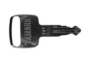 Yamaha marine rigging & parts 700 series replacement keys