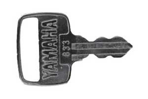 Yamaha marine rigging & parts 800 series replacement keys