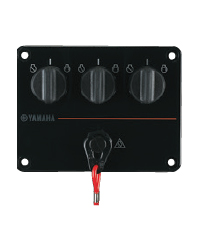 Yamaha marine rigging & parts triple engine switch panel