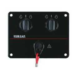 Yamaha marine rigging & parts twin engine switch panel