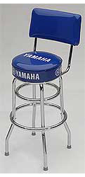 Yamaha off-road motorcycle // sport atv yamaha counter stool with backrest