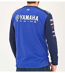 Yamaha off-road motorcycle // sport atv yamaha racing sponsor long sleeve t-shirt