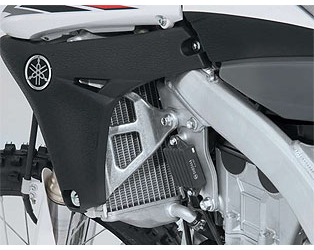 Yamaha off-road motorcycle // sport atv gytr radiator braces