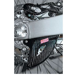 Yamaha off-road motorcycle // sport atv light speed carbon fiber rear caliper guard & disc guard set