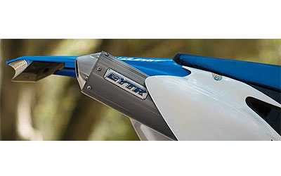 Yamaha off-road motorcycle // sport atv gytr quiet slip-on muffler