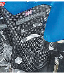 Yamaha off-road motorcycle // sport atv light speed carbon fiber frame guard set