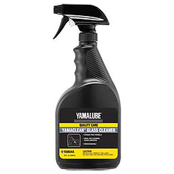 Yamaha off-road motorcycle // sport atv yamalube yamaclean glass cleaner