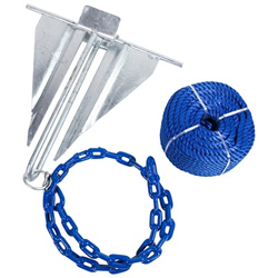 Yamaha watercraft accessories & apparel yamaha boat anchor kit with colored chain