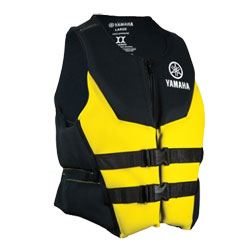 Yamaha watercraft accessories & apparel yamaha mens neoprene 2-buckle pfd