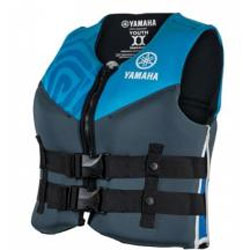 Yamaha watercraft accessories & apparel yamaha youth neoprene 2-buckle pfd