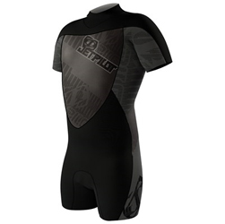Yamaha watercraft accessories & apparel jetpilot mens cause short-sleeve wetsuit