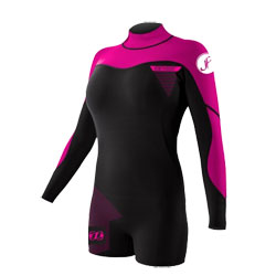 Yamaha watercraft accessories & apparel jetpilot womens flight long-sleeve wetsuit