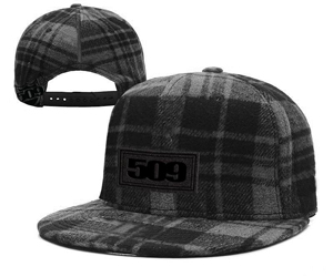 Yamaha snowmobile accessories & apparel 509 wool plaid flat bill baseball cap