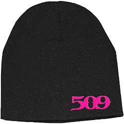 Yamaha snowmobile accessories & apparel womens 509 pink logo beanie