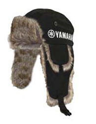 Yamaha snowmobile accessories & apparel yamaha glacier basin faux fur hat by fxr