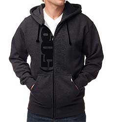 Yamaha snowmobile accessories & apparel 509 zip hooded sweatshirt