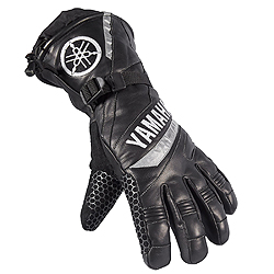 Yamaha snowmobile accessories & apparel yamaha leather gauntlet gloves by fxr