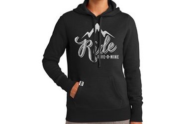 Yamaha snowmobile accessories & apparel womens 509 ride mountain pullover hooded sweathsirt