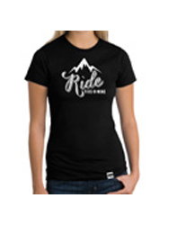 Yamaha snowmobile accessories & apparel womens 509 ride mountain t-shirt