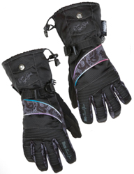 Yamaha snowmobile accessories & apparel womens divas snowgear lace collection gloves
