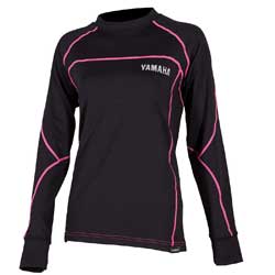 Yamaha snowmobile accessories & apparel womens yamaha outlast base layer shirt
