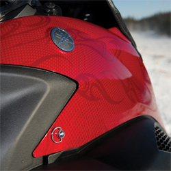 Yamaha snowmobile accessories & apparel fx nytro red armor body kit