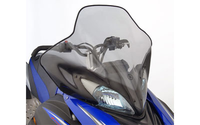 Yamaha snowmobile accessories & apparel rs vector extra tall windshield