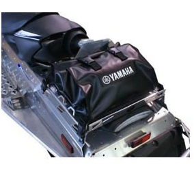 Yamaha snowmobile accessories & apparel rear rack bag