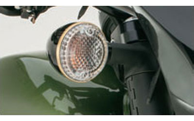 Yamaha star accessories & apparel brass turn signal bezels