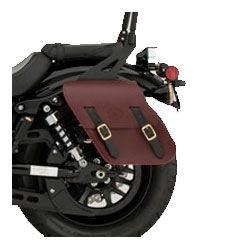 Yamaha star accessories & apparel rigid-mount leather saddlebags